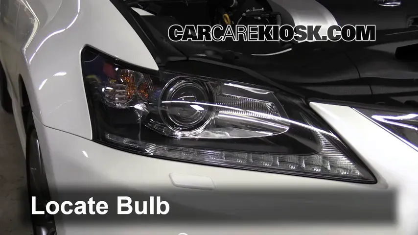 2013 Lexus GS350 3.5L V6 Lights Parking Light (replace bulb)